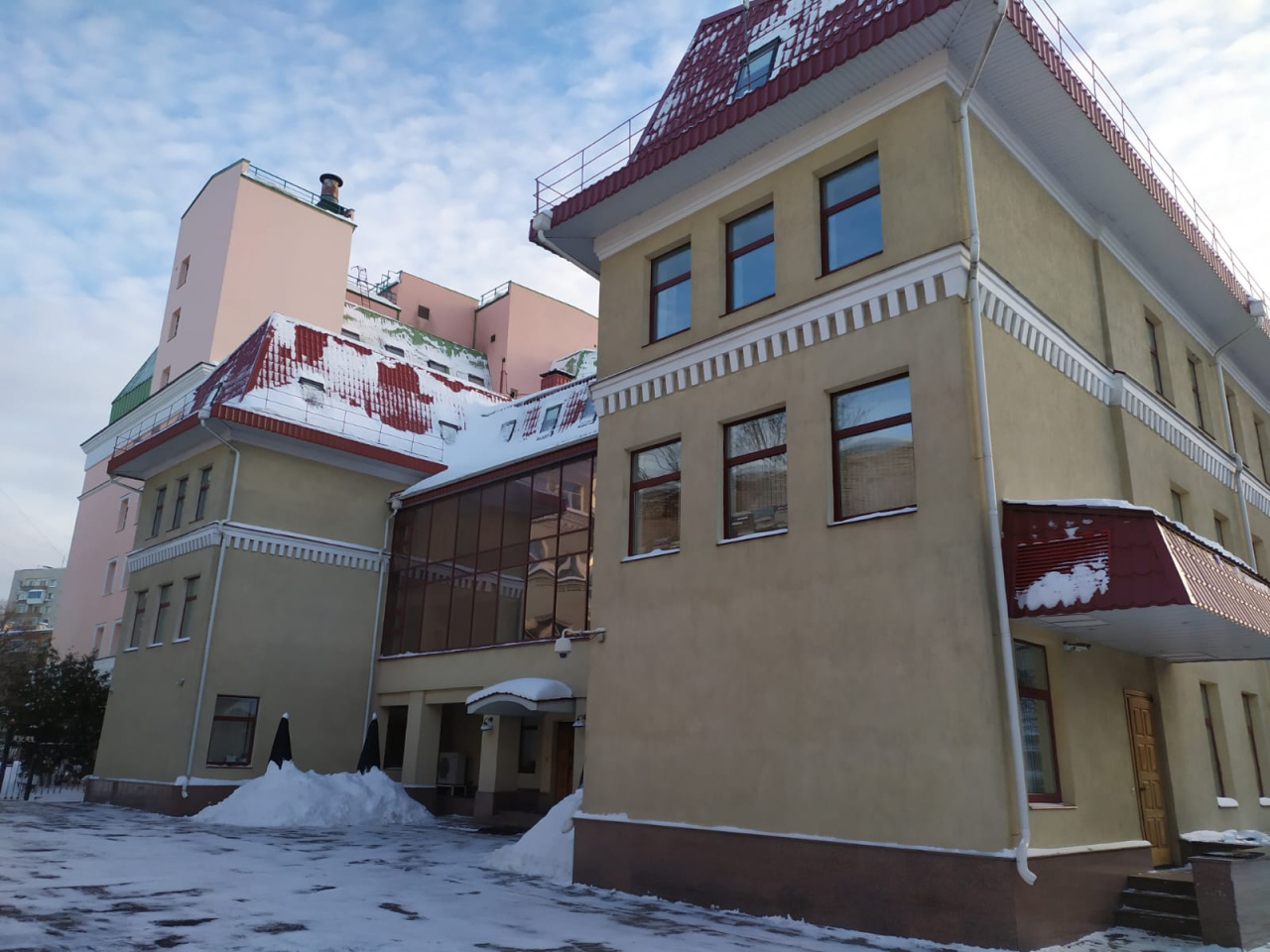 фасад дома, здание по адресу г Москва, ул Марксистская, д 14/16 стр 1